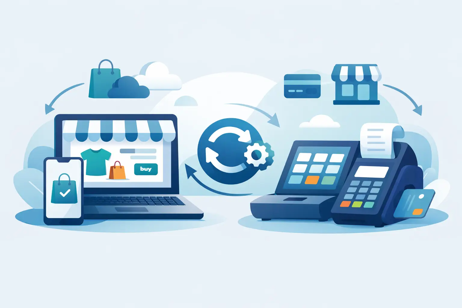 كيفية ربط المتجر الإلكتروني مع نقاط البيع